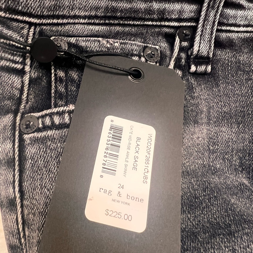🛍️🆕🌸🌈NWT Rag & bone denim 🛍️🌈🌸 - Picture 11 of 12
